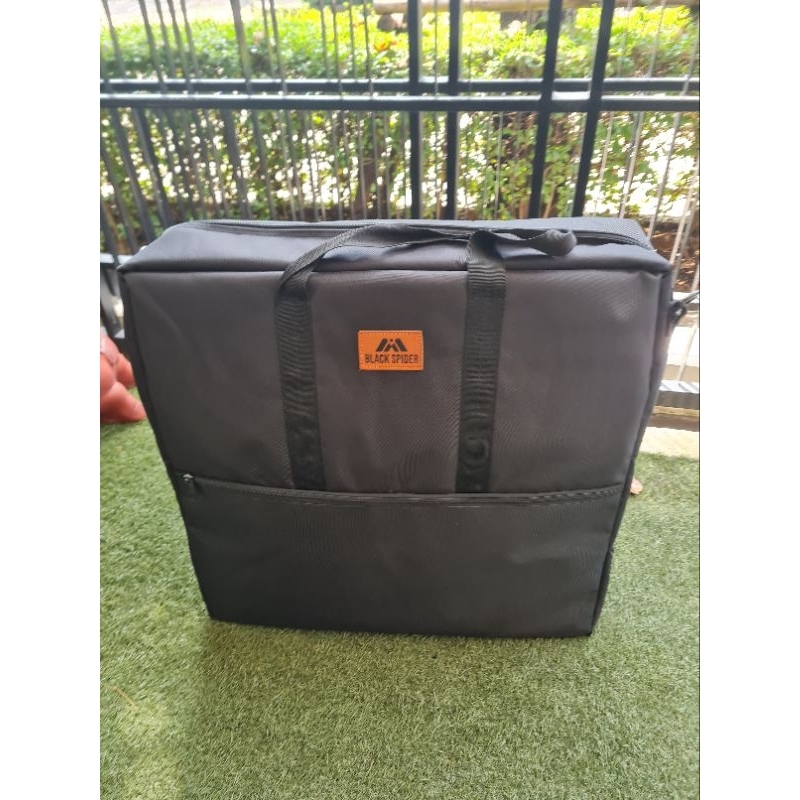 BLACK SPIDER กระเป๋าใส่พัดลม 18-20 นิ้ว กระเป๋าเปิดได้กว้าง ใส่พัดลม JPX, Imarflex, Cooper และอื่นๆ