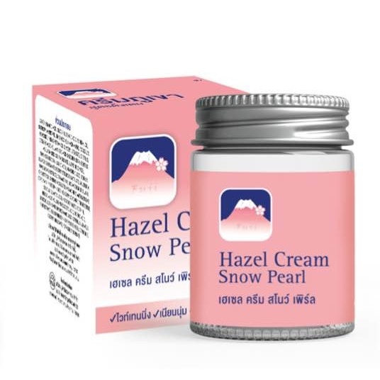 *(สีชมพู) ฟูจิ ครีมภูเขา บำรุงผิวหน้า Fuji Hazel Cream Snow Pearl 50กรัม