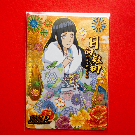 ฮินาตะ SSP การ์ดสะสม Naruto