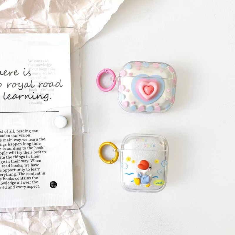 พร้อมส่ง** เคสAirpods pro/Airpods 1/2 TWS i9s/i11/i12/i13(ใช้ด้วยกัน) inpods12 ใช้ด้วยกัน ลายสวยมาก