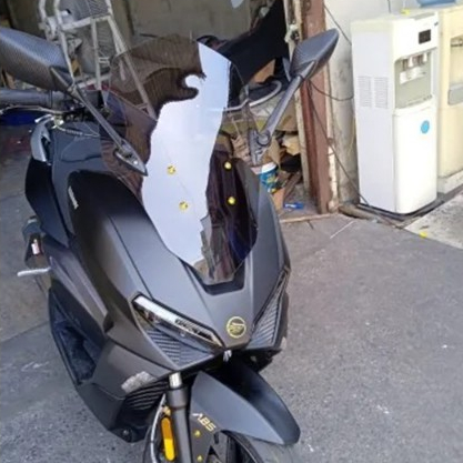 กระจกก้านยาว YAMAHA R15, R3 ลายเคฟล่าปรับได้ มองชัดไม่หลอกตา - รูปที่ 5