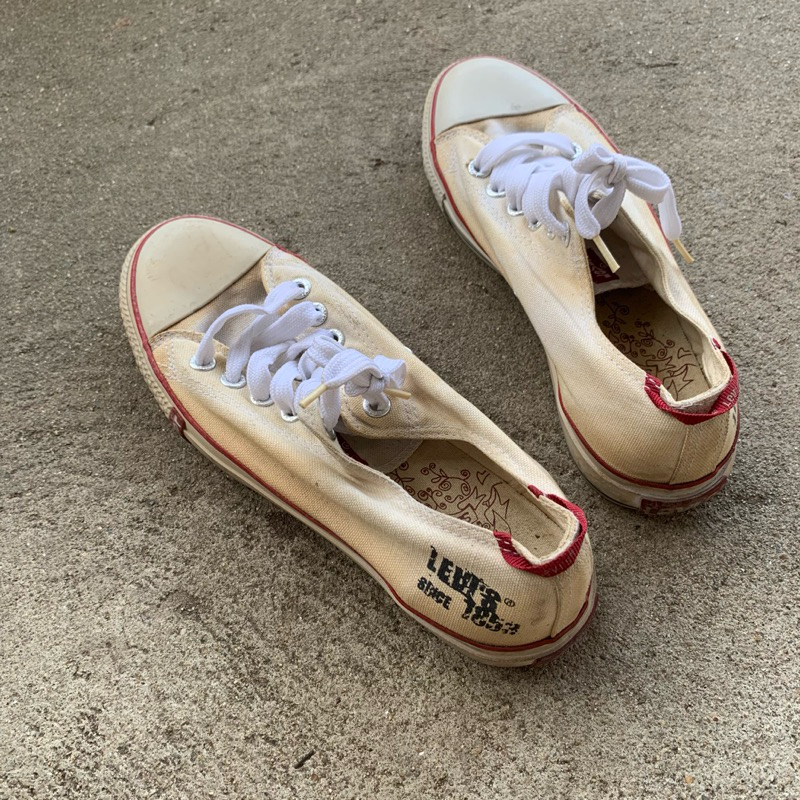(used) รองเท้ามือสอง Converse Levi’s Eur43 (แบรนด์แท้)
