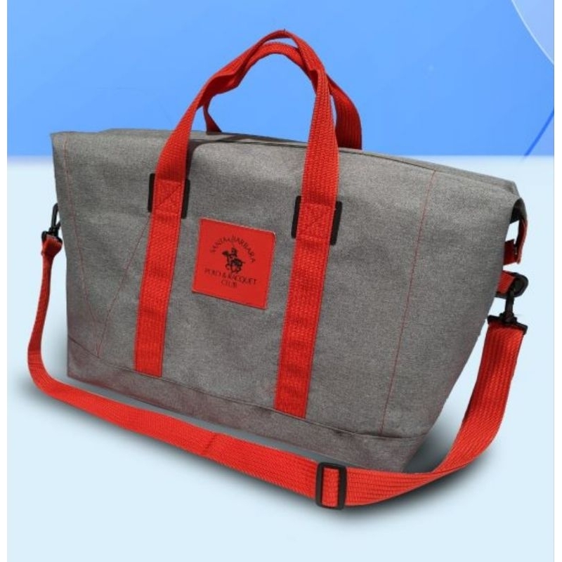 Santa Barbara Polo & Racquet Club casual backpack tote Bag กระเป๋าเป้ผ้าใบหนา กระเป๋าเดินทาง ใส่ของ
