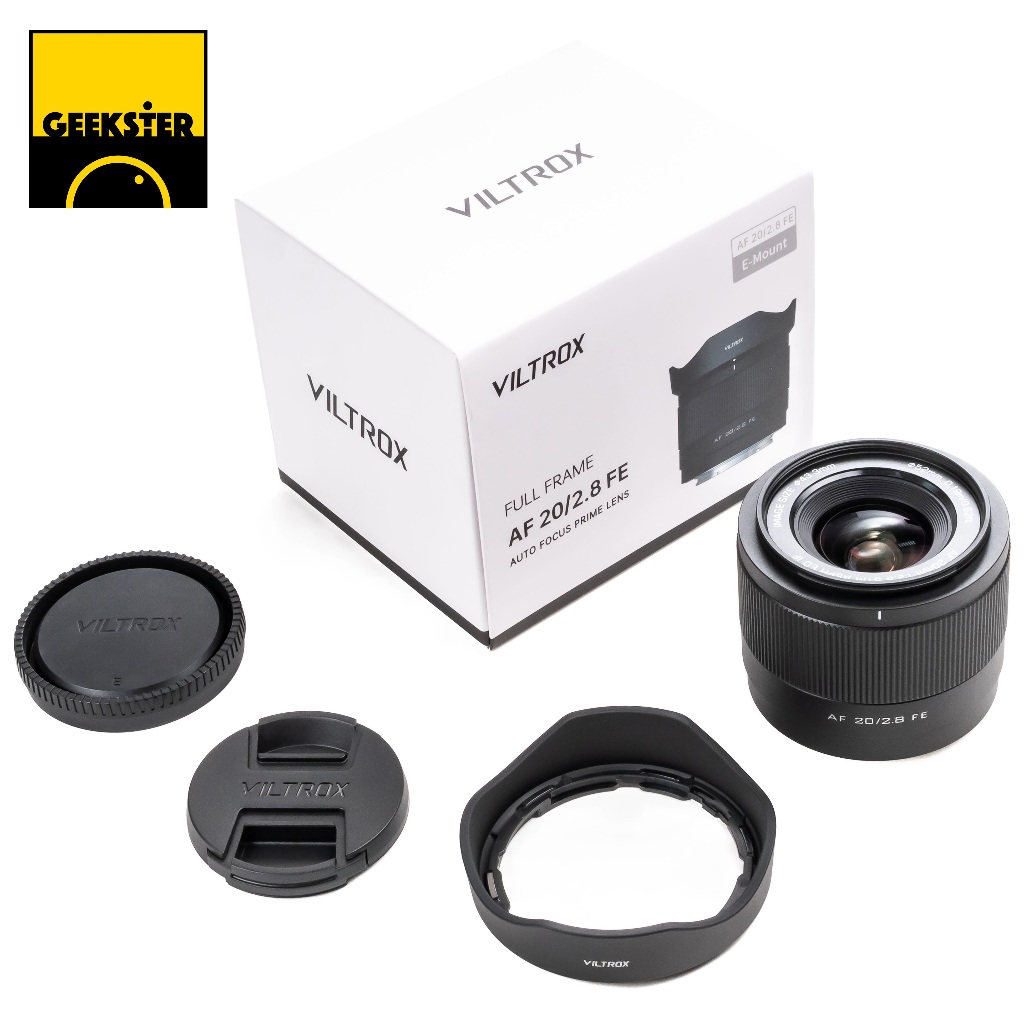 🇹🇭 ใหม่ VILTROX 20mm f2.8 ฟูลเฟรม Auto Focus Sony / Nikon Z เลนส์ ( Ultra Wide 20 mm f2.8 AF FE Z lens Fullframe )
