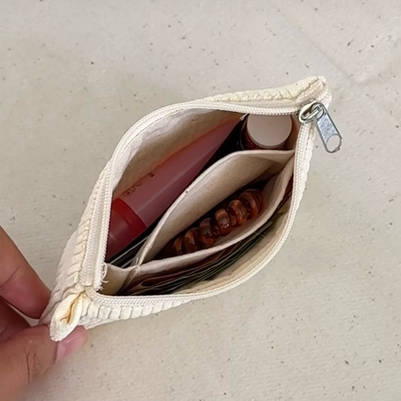 wallet กระเป๋าตังค์แบบ 3 ช่อง | flowers pattern & color basic by the.smallstuff - รูปที่ 2