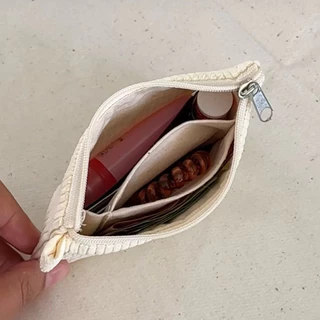 wallet | striped pattern กระเป๋าตังค์แบบ 3 ช่อง by the.smallstuff