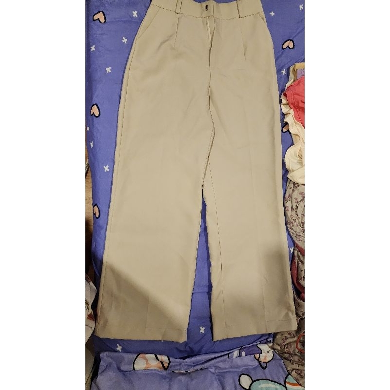 กางเกงขากระบอกตรงแบรนด์ sunny closet สภาพมือหนึ่ง