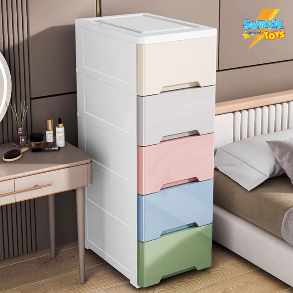 Sanook Home ลิ้นชัก ลิ้นชักพลาสติก ชั้นใส่ของ ชั้นอเนกประสงค์