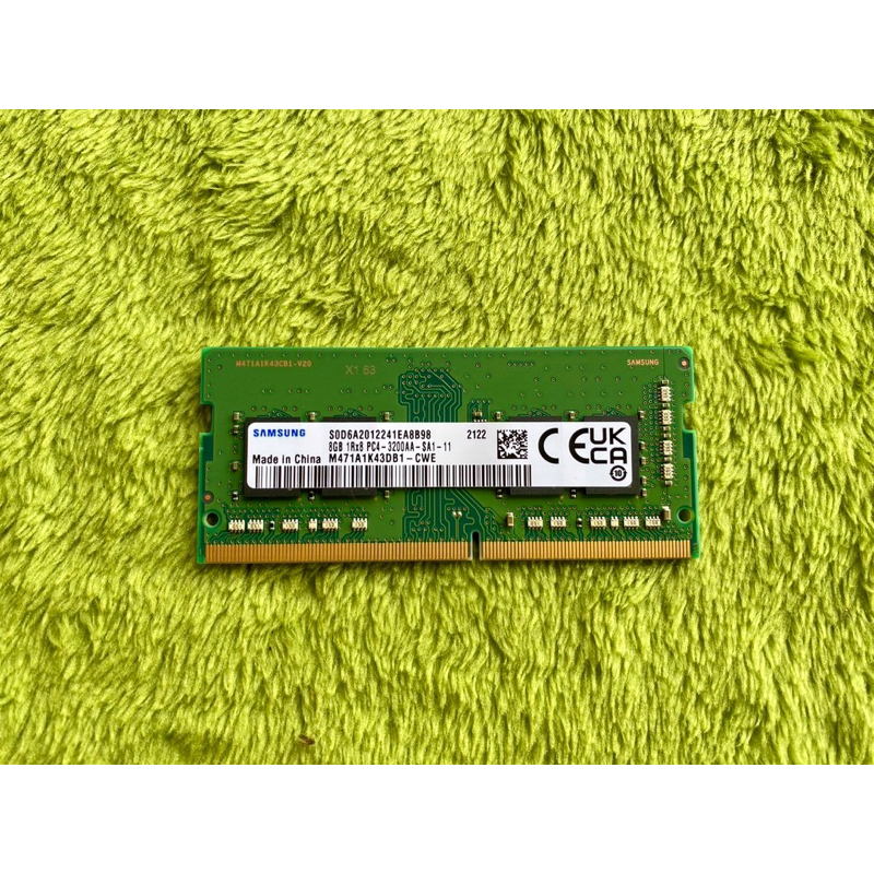 (มือสอง) RAM Samsung 8GB DDR4 (2933Mhz) Notebook