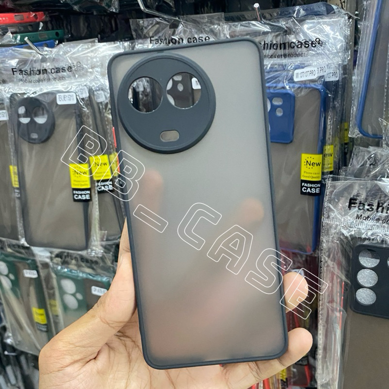 เคสTPUขอบสีหลังด้าน รุ่น Realme 11(5G)/Realme 11X !!ตรงรุ่น!!(มี2สี) เคสTPUขอบสีหลังด้าน สินค้าพร้อมจัดส่งในไทย