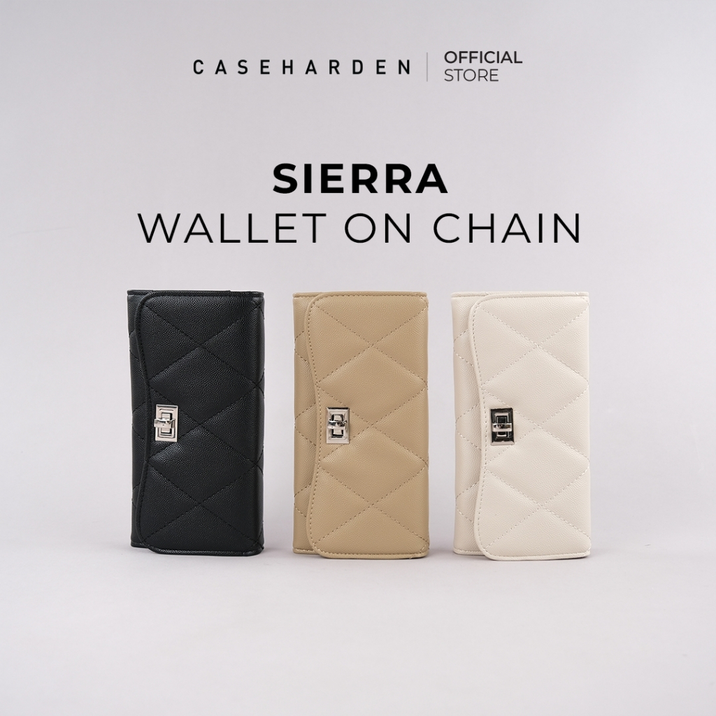 Caseharden Sierra Wallet On Chain กระเป๋าสตางค์สะพายข้าง พร้อมสายสะพาย [Sierra