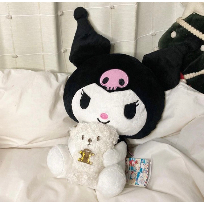 ( New ✨ )  ตุ๊กตาคุโรมิ kuromi Small Bear's Bon Voyage x Kuromi ลิขสิทธิ์แท้ From Japan 🇯🇵