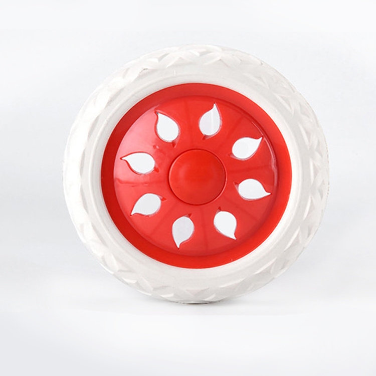 ร้านคนไทย! 6นิ้ว ลูกล้อรถเข็น ล้ออะไหล่สําหรับช้อปปิ้ ล้อรถเข็นพลาสติก สีดำสีแดง 1/2ชิ้น - รูปที่ 3