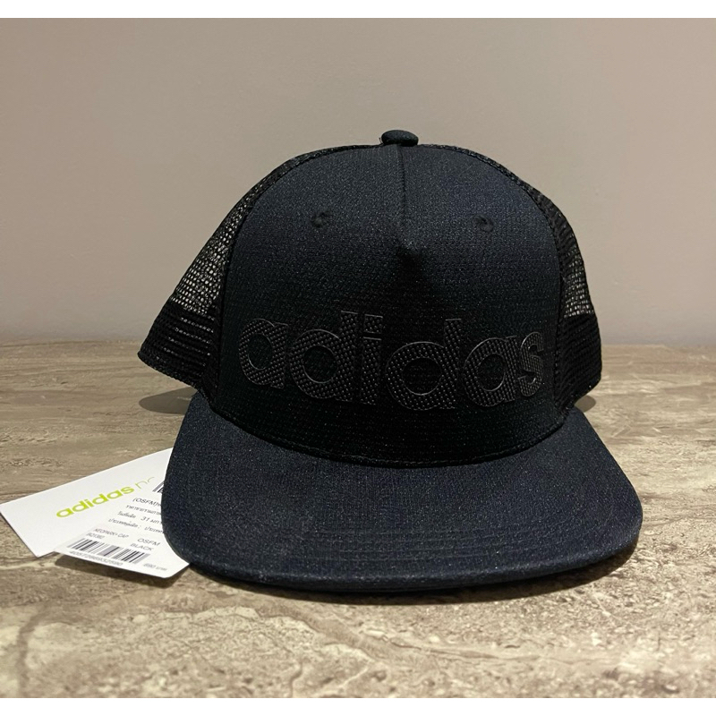 (SALE 530 !!! ใส่ Code 30%) หมวก Adidas Neo Neopark+Cap Black BQ1382 แท้ ของใหม่ ป้ายห้อยป้ายราคาอยู่ครบ ป้ายไทย