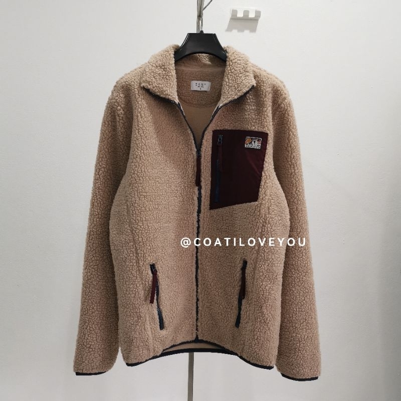 Easy Men​ Fleece​​ Jacket​ (Brown)​