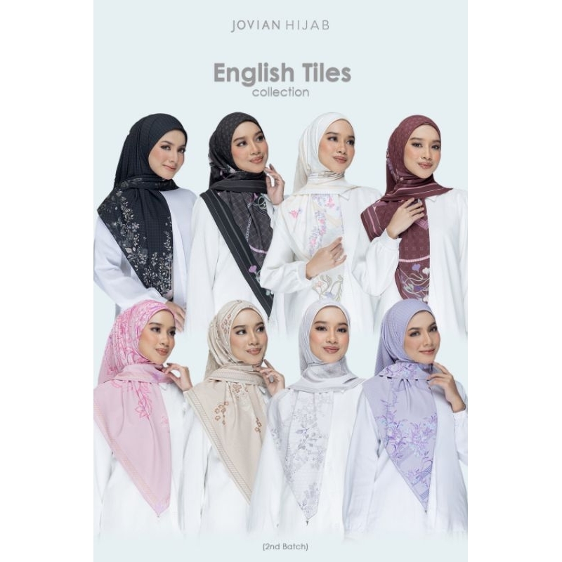 Jovian Hijab | The English Tiles Basic Square Shawl