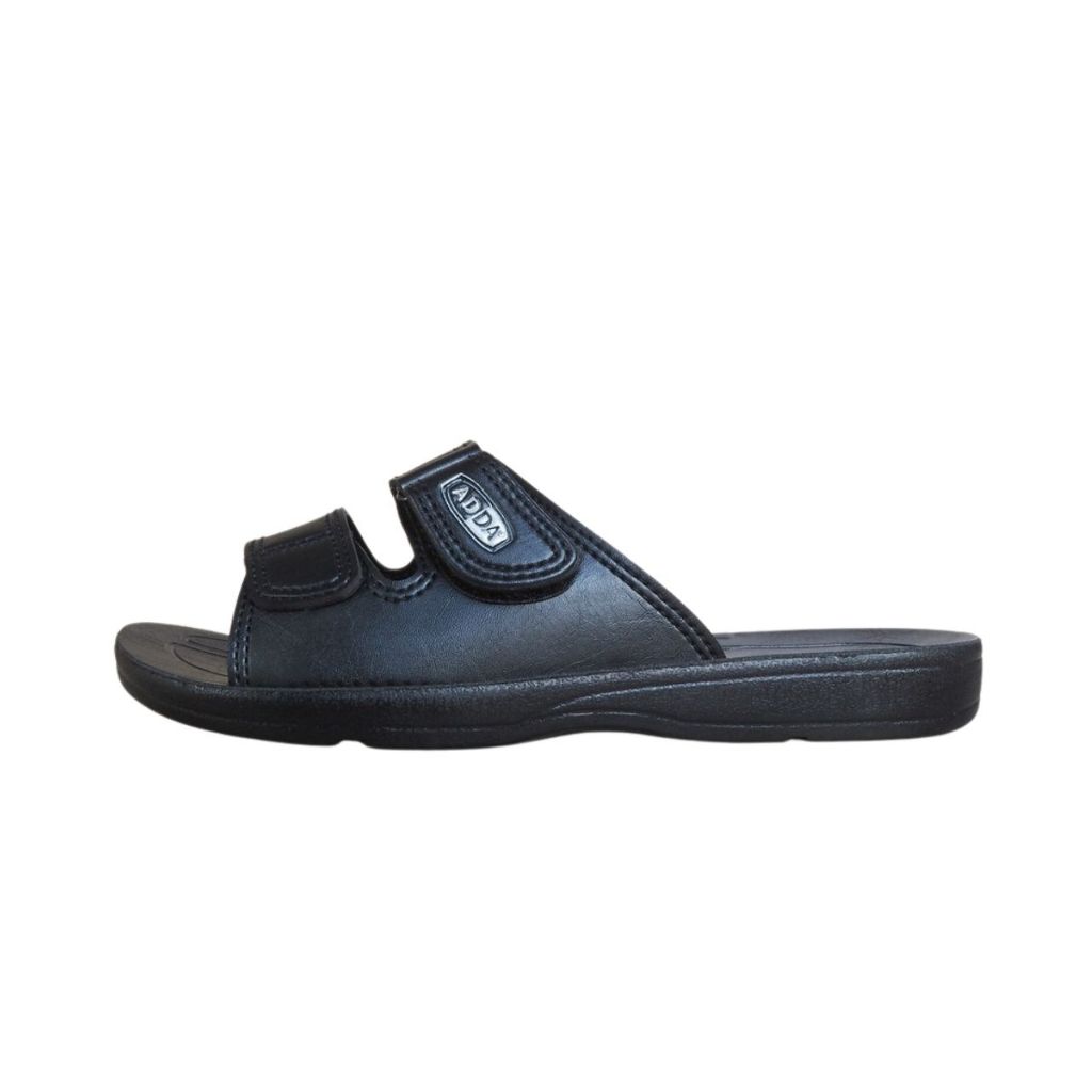 ADDA รองเท้าแตะแบบสวม PU รุ่น 7F21 สีดำ ไซส์ 39-43
