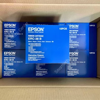 Epson ERC-38 B ตลับผ้าหมึกสีดำ หมึกพิมพ์ เครื่องพิมพ์ใบเสร็จ TM-U220 ของแท้จากแบรนด์เอปสัน 100%