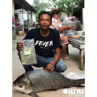 เหยื่อตกปลา เหยื่อหมาน สูตรยี่สก ปลาจีน ชุด 5 ถุง 2.2 กก. ปลาเข้าไว ปั้นง่าย