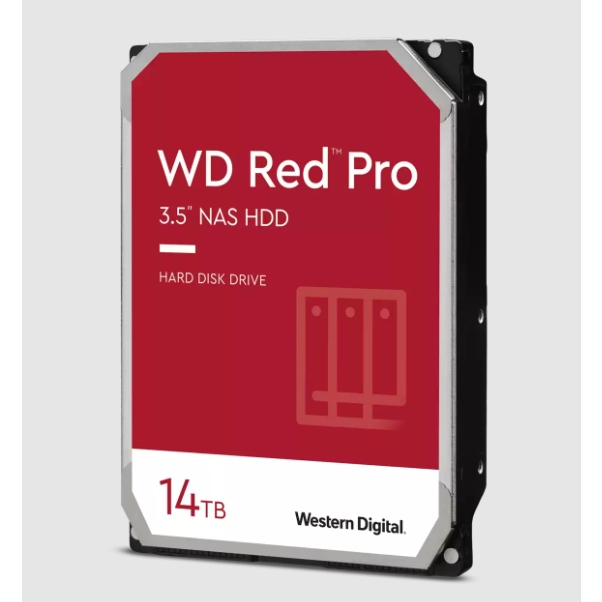 WD Red Pro 14TB 7200RPM SATA3 (WD142KFGX)
