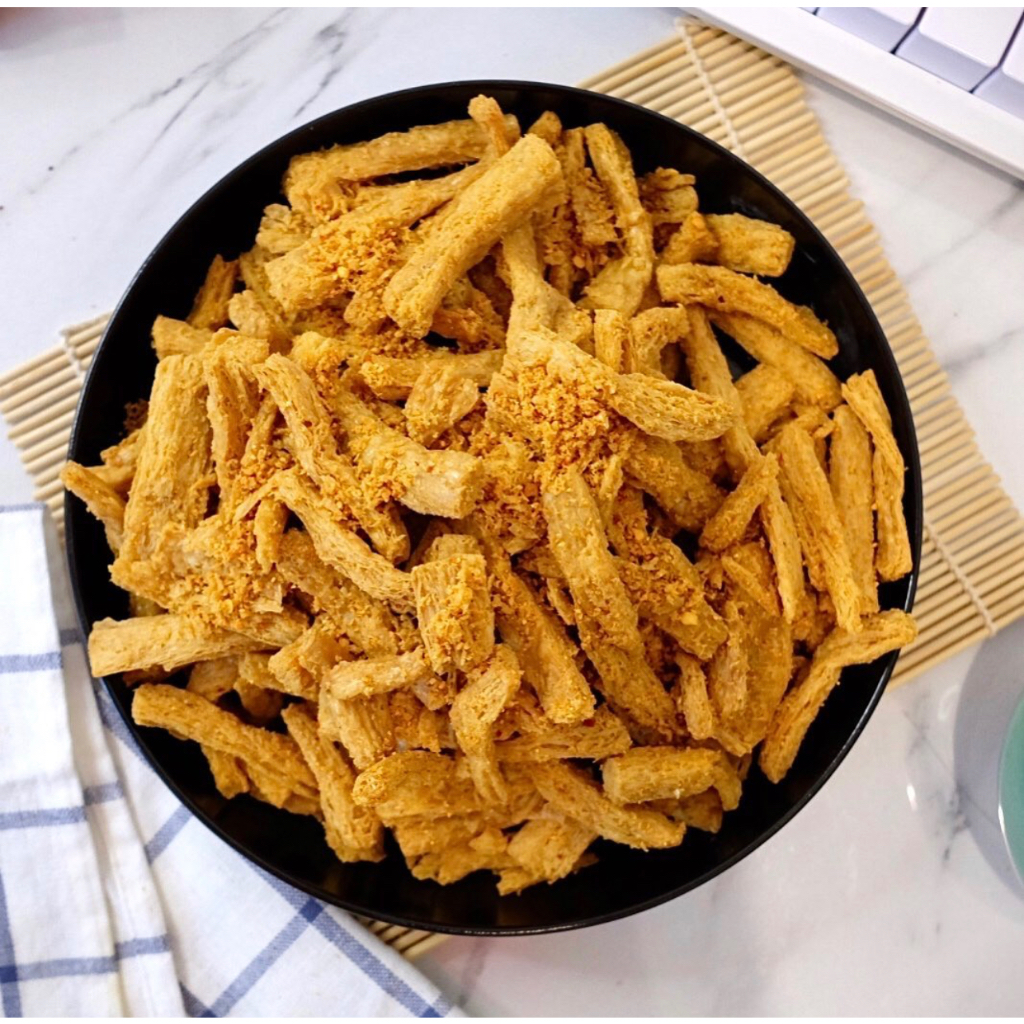 ฟองเต้าหู้กรอบ/ฟองเต้าหู้ทอดกรอบ-สลัดน้ำมัน ยูบะจัง ขนาด 200g - รูปที่ 3