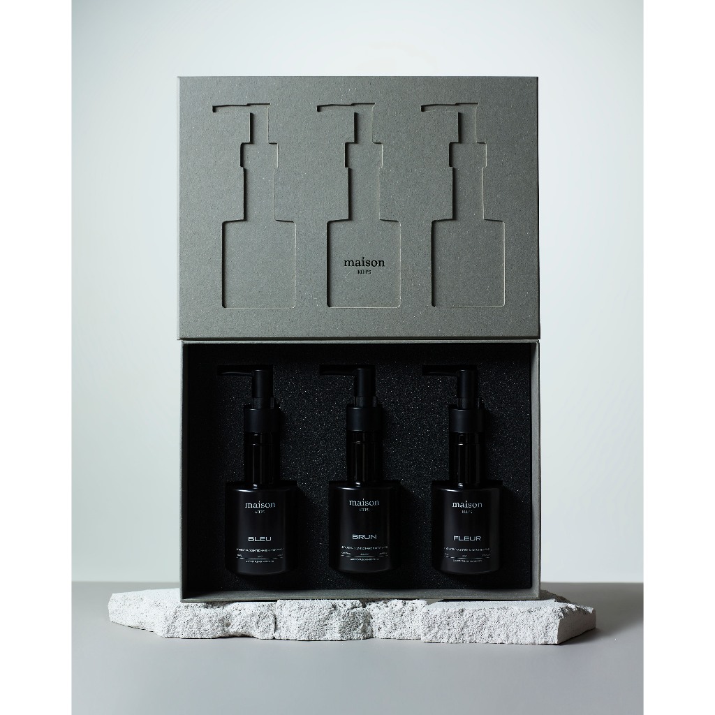 Special Edition Set maison KEEPS Lifestyle| Hydrating Scented Hand&Body Wash|3 กลิ่น BRUN+BLEU+FLUER