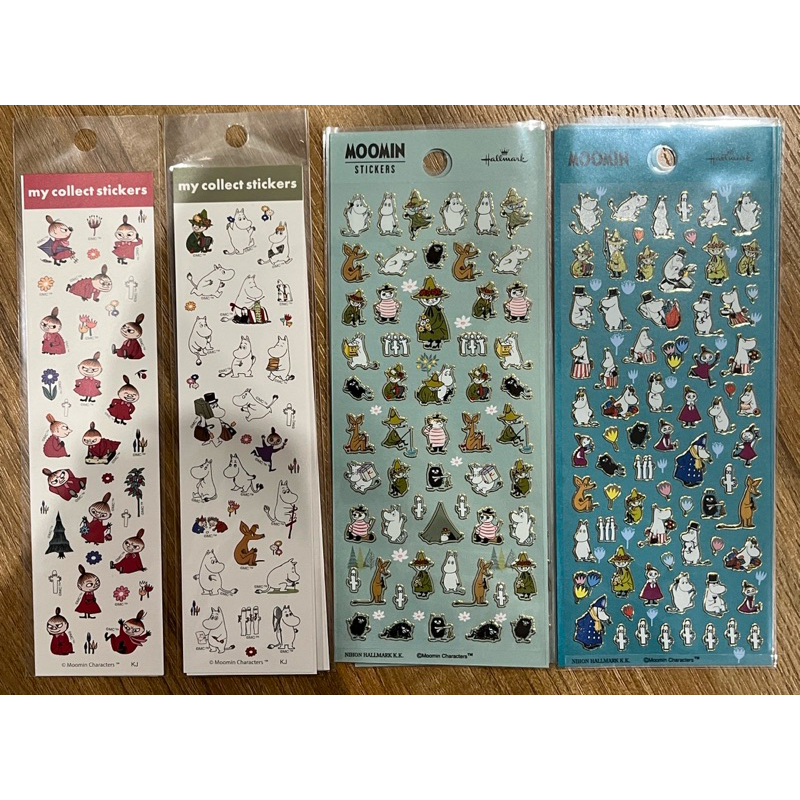 สติกเกอร์มูมิน ของแท้ช้อปมูมินญี่ปุ่น moomin stickers