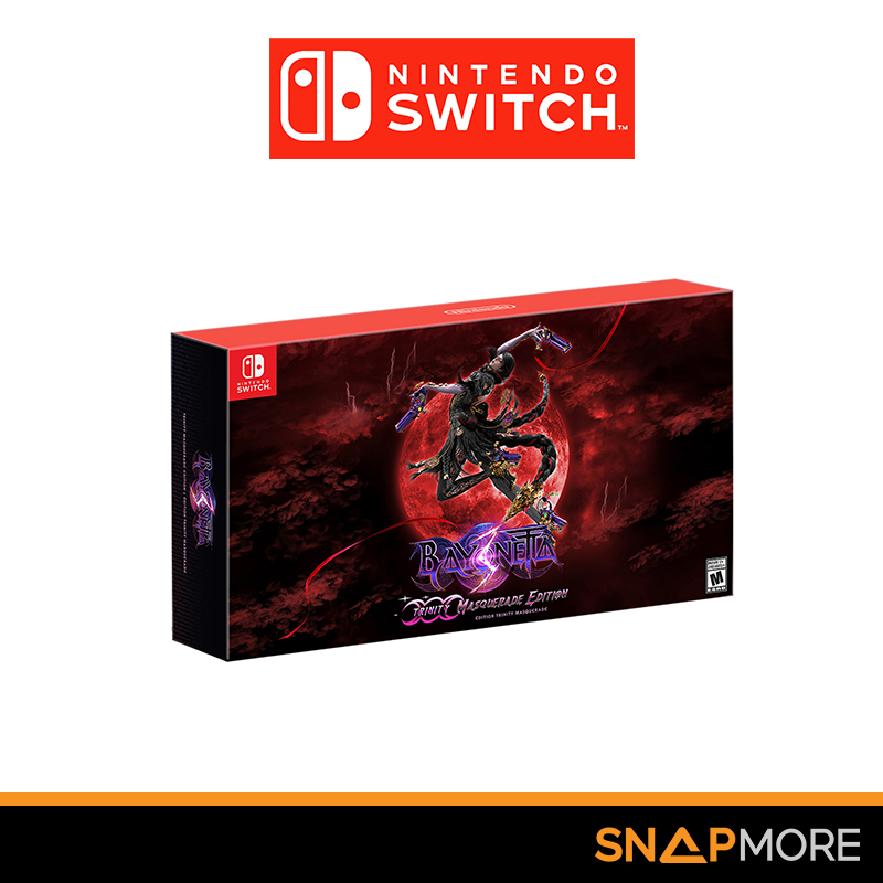 แผ่นเกมส์ Nintendo Switch Bayonetta™ 3 Trinity Masquerade Edition