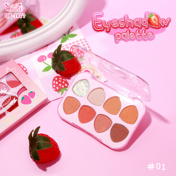 Obuse Eyeshadow Palette พาเลตต์อายแชโดว์ (OB-1467)