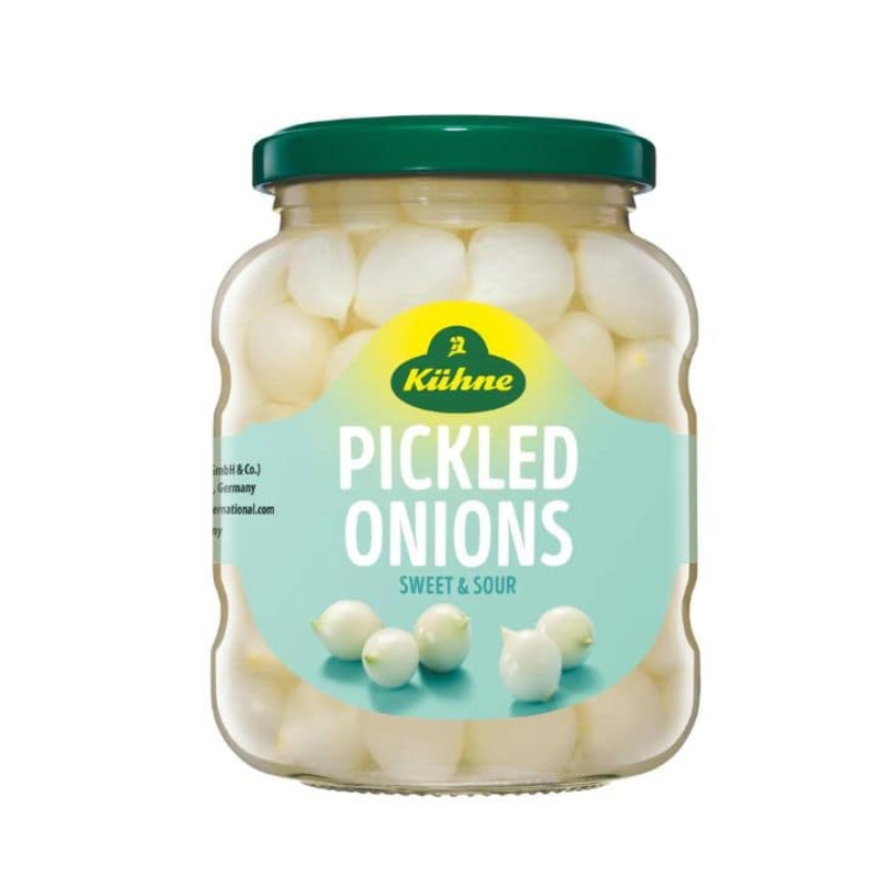 คูห์เน่ หัวหอมดอง 330 กรัม - Silverskin Onions 330g Kuhne brand