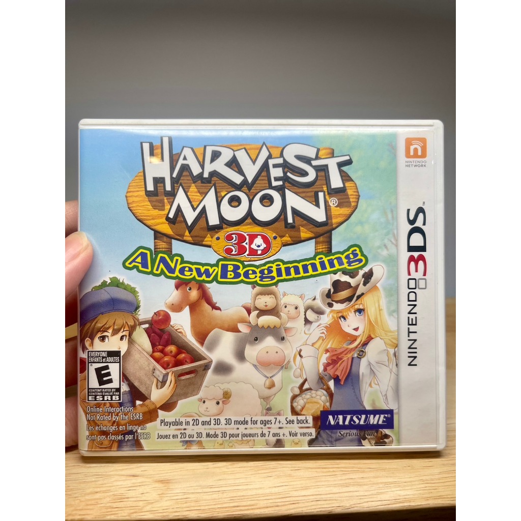 [3DS] Harvest Moon 3D A New Beginning เล่นได้ ภาษาอังกฤษ ของแท้ พร้อมส่ง