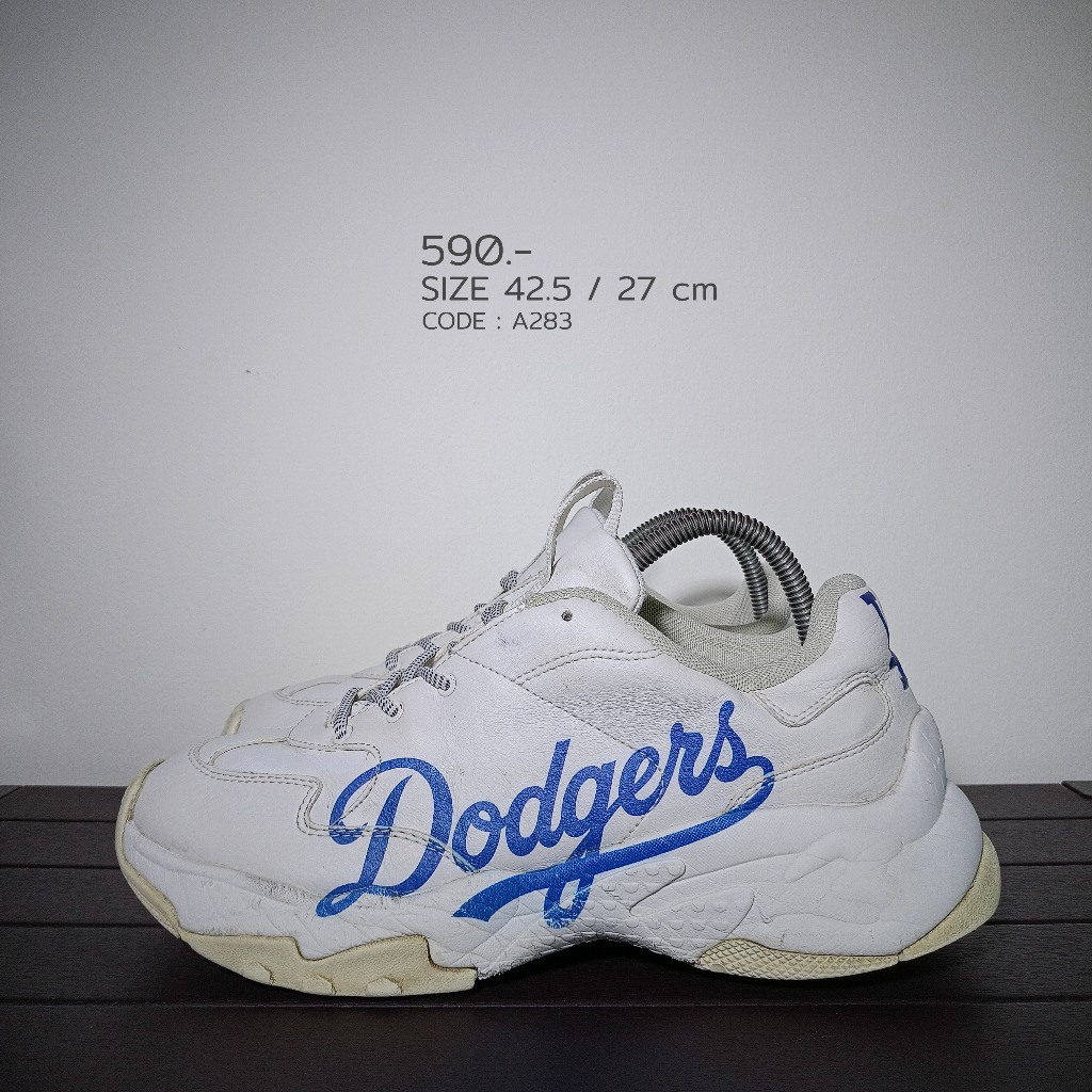 MLB Dodgers 42.5 / 27 cm รองเท้ามือสอง (A283)