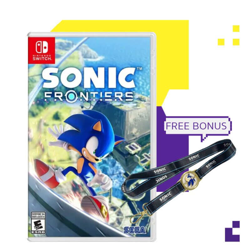 [+..••] พร้อมส่ง ผ่อน 0% | NSW SONIC FRONTIERS (เกม Nintendo Switch™ 🎮)