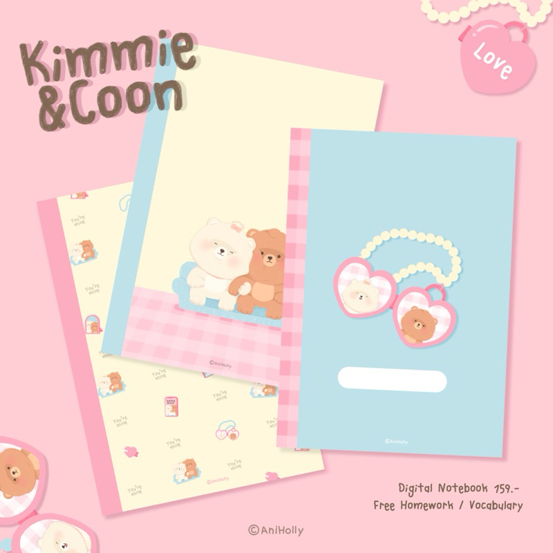 Digtal notebook | kimmie & Coon
