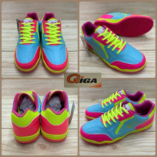 GiGa FG425 รองเท้าฟุตซอล กีก้า Size 34-44 สีขาว/ฟ้า/เขียว