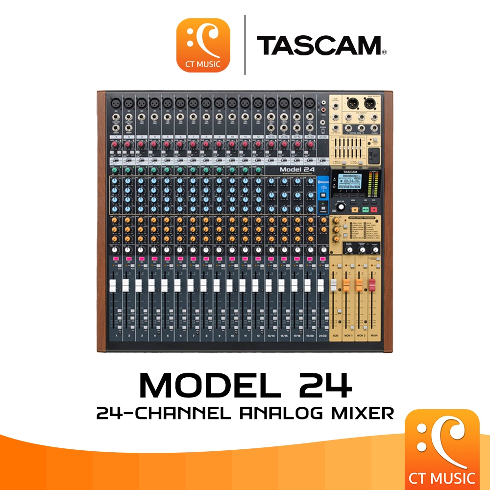 Tascam Model 24 Analog Mixer มิกเซอร์