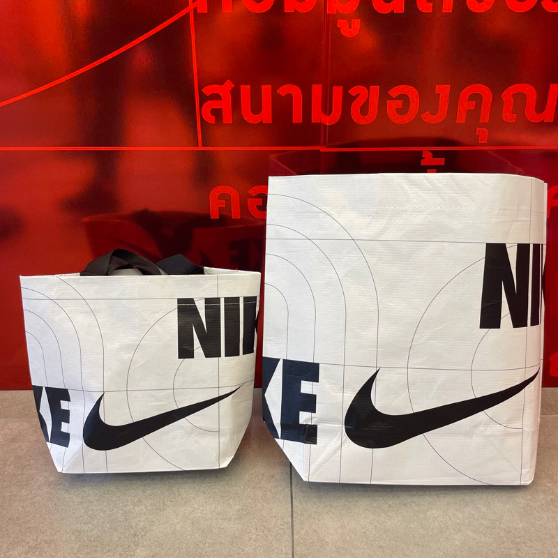 [พร้อมส่ง ของแท้100%] ถุง Shopping  Nike Reusable Shopping Bag สุดฮิตจากเกาหลี  [ลิขสิทธิ์แท้จากShop NIKE TH. ] ราคา ถูกที่สุด ดีลบีเคเค แกลเลอรีภาพที่ 9