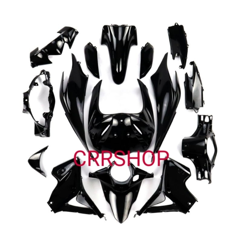 ชุดสีเวฟ110iสีดำเงาใส่110i2012-2018