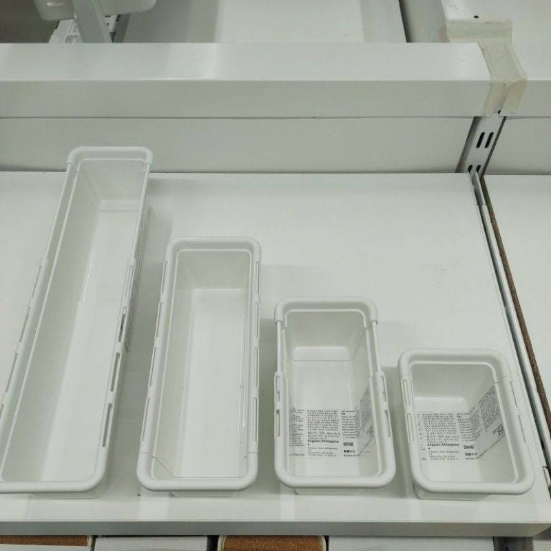 IKEA,แท้,กล่องเก็บของอิเกีย,อีเกีย, ikea,กล่องขยาย,จัดระเบียบ,ใส่ลิ้นชัก