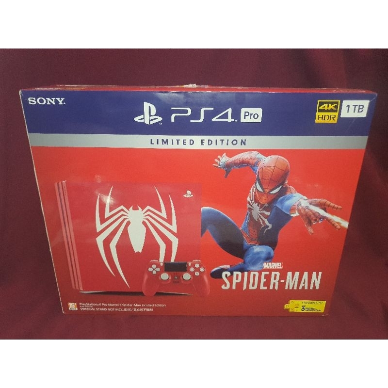 ps4 pro spider man limited edition สภาพดี