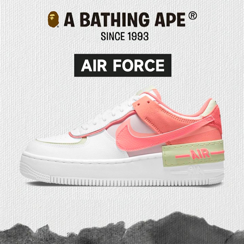 ของแท้100% Nike Air Force 1 Low Shadow CI0919-110 Sneakers
