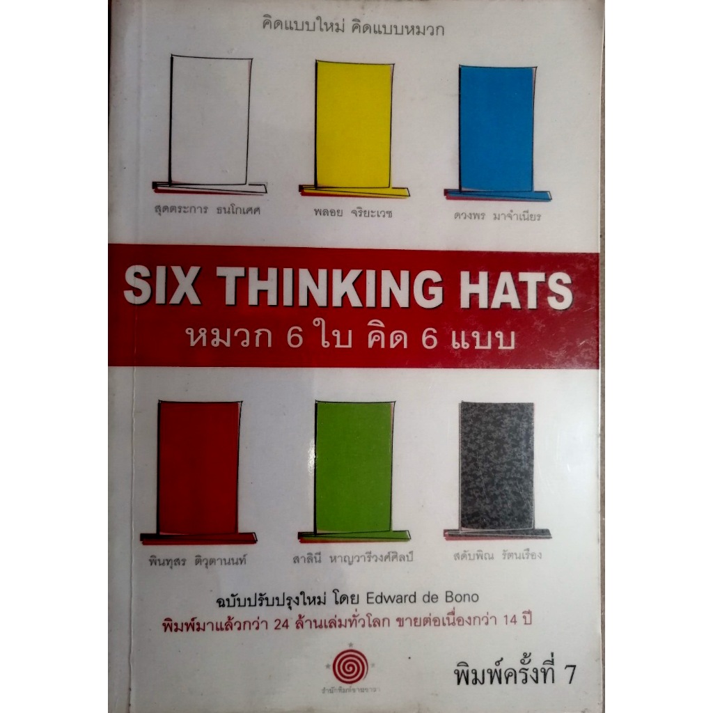 หมวก6ใบคิด6แบบ SIX THINKING HATS
