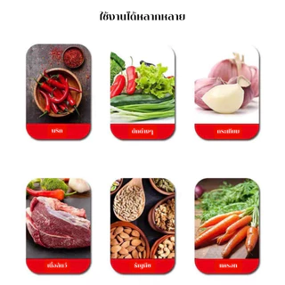 (โค้ด F6YGB9 ลดเพิ่ม 30.-)เครื่องปั่นหมู ปั่นพริก บดหมู