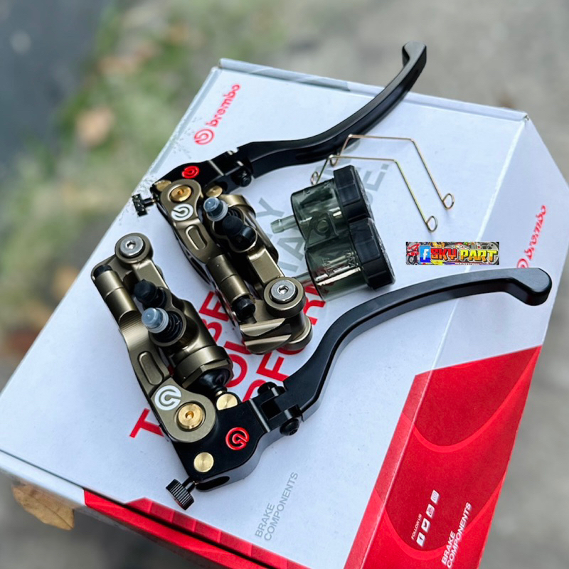 ปั้มบนคู่ ทรานฟอเมอร์ ปั้มซ้าย+ปั้มขวาใส่ XMAX PCX160 FORZA NMAX รุ่นอื่นๆหน้าดิส/หลังดิส งานCNCเกรดA รับประกันทุกตัว