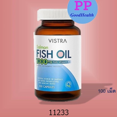 VISTRA SALMON FISH OIL 100' S