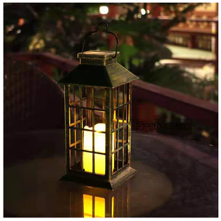 CO-011 ไฟเทียน กระพริบ พลังงานแสงอาทิตย์โซล่าเซลล์ Solar light 1 LED โคมไฟตกแต่งบ้าน