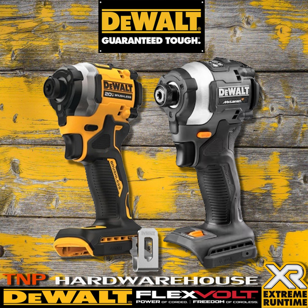 Dewalt DCF850N,DEWALT DCF850D2A-B1 ไขควงกระแทกไร้สาย ไร้แปรงถ่าน 20V Max Atomic รุ่น DCF850N-B1 DCF8