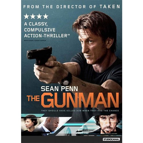 DVD หนังดีวีดี The Gunman กันแมน คนเหมี้ยมคืนสังเวียนฆ่า