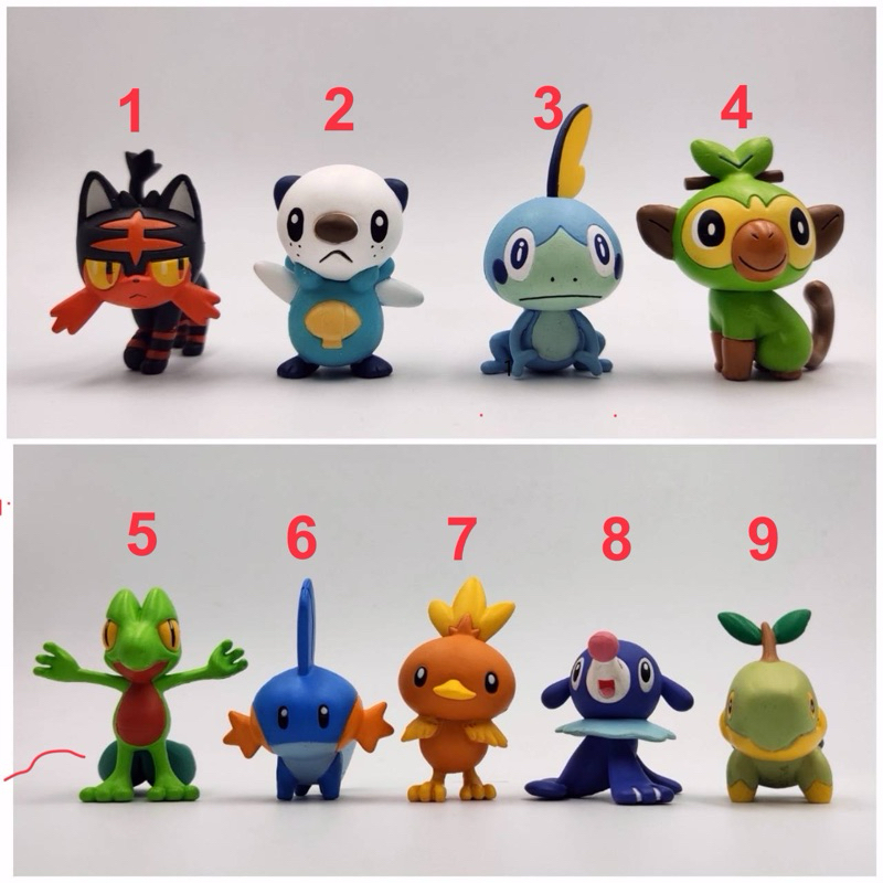 [ของแท้] [มือสอง] ฟิกเกอร์ โมเดล โปเกม่อน Pokemon Moncolle Figure Takara Tomy