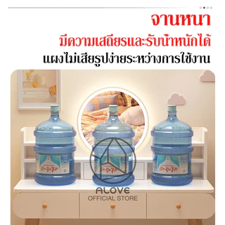 [พร้อมส่ง]ALOVEโต๊ะเครื่องแป้งกระจกLED มีลิ้นชัก 90/80/60ซม ถูกๆ โต๊ะเครื่องแป้งไม้ สไตล์เกาหลี การประกอบอย่างง่าย